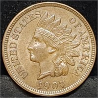 1907 Indian Head Cent from Set