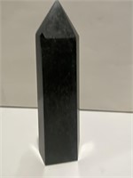 Black Tourmaline and Zoisite Crystal obelisk -