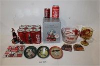 Assorted Coca Cola Collectables