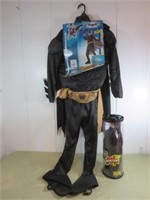 Child's Sz Med Batman Costume & Universal