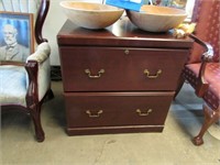 2 DRAWER CHEST -- APPROX 30.5" X 20.5" X 30.5"