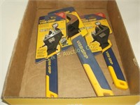 3 New Irwin adjustable wrenches