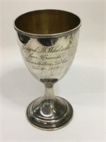Sterling Silver Presentation Cup Dated 1917