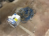 new electric wire, extension cords, cable