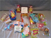 Lot of misc. McDonalds Happy Meal toys, NOS