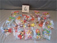 .  Lot of McDonalds Happy Meal toys, Mickey and Fr