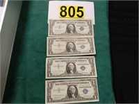 $1.00 Silver Certificates 1957, 1957, 1957-A, 1957
