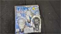 pack of 2 LED dimmable flood lights