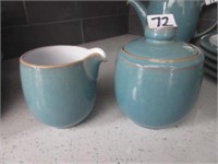 Denby cream and sugar set.