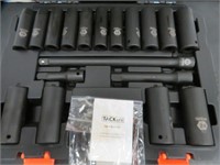 TACKLIFE 18 PC SOCKET SET IN CASE HIS1A