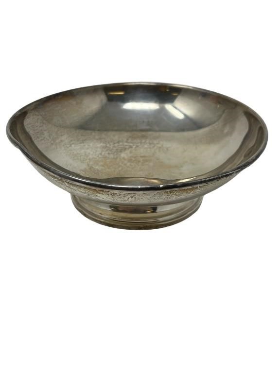 Premier sterling silver short compote bowl