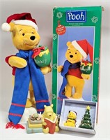 WINNIE THE POOH ANIMATED CHRISTAS FIGURE + MORE