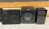 Boston Acoustics TBx8, Kinetic KA-5100 and Bose