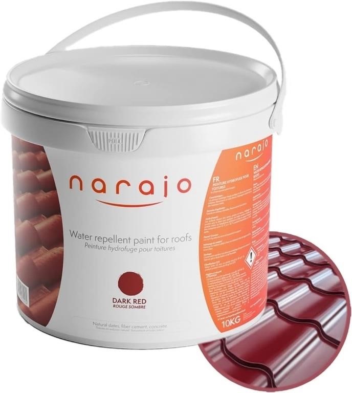 narajo® - Coloured Roof Coating- Dark Red