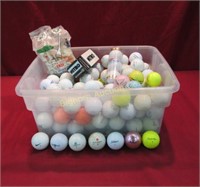 Golf Balls: Assorted MFG's