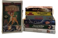 NIB Bambi VHS & Other VHS Tapes