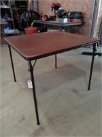 Folding Card Table