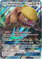 Gumshoos GX 110/149 Ultra Rare Pokemon Sun & Moon