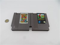 2 jeux de Nintendo NES dont Golf