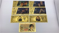 Harry Potter Collectible Gold Bills