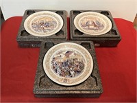 Group of collectible plates