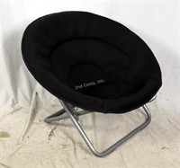 Round Folding Mesh Weave Camping Chair