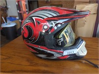 FULMER Riding helmet and goggles size Medium