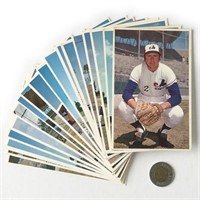 Collection de 25 cartes de baseball. Les Expo 1971