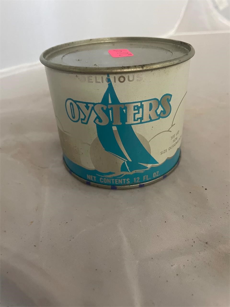 Ches Rapp VA 765 White Stone 12oz Oyster Can