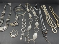 Silver Toned Fashion Jewelry