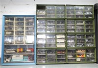 PARTS BINS (2) WITH CONTENTS