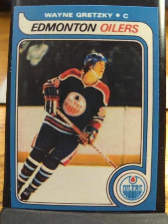 Wayne Gretzky Edmonton oilers 1979  RP hockey
