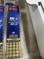 100 RNDS CCI 22 AMMO