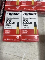 100 RNDS AGUILA 22 AMMO