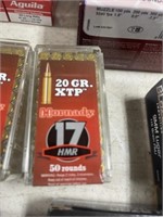 BOX HORNADY .17HMR AMMO