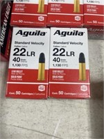 100 RNDS AGUILA 22 AMMO