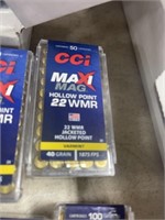 BOX CCI .22 MAG AMMO