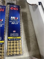 100 RNDS CCI 22 AMMO