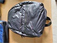 womens mini backpack puffer black