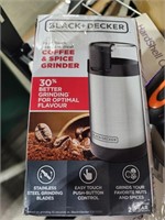 Black + Decker coffe and spice grinder