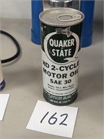 Quaker State Oil Can