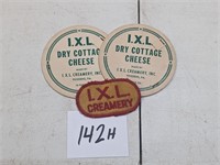 IXL Creamery Caps and Patch