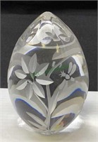 Sullivan Polish lead crystal hand cut art glass