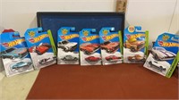 7 Hot wheels New on card