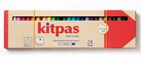 Kitpas 24-Color Kids Art Crayons