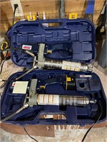 Lincoln 12v battery operated grease guns, etc.
