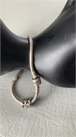Pandora Silver Snake Chain Bracelet with 925