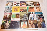 LOT - 20 VINYL 33 1/3 RECORD ALBUMS MOSTLY COUNTRY