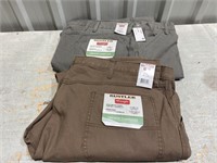 2 Mens Rustler Carpenter Pants 46x30