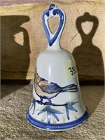 Pottery Bird Bell